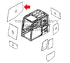 Komatsu 20Y-53-11841 Excavator Boom Side Window Replacement Cab Glass