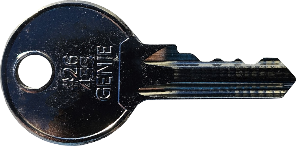 26 (455) Genie/Skytrak/Terex Replacement Key | Tornado Heavy 26 (455) Genie/Skytrak/Terex Replacement Key | Tornado Heavy