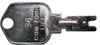 #6 (166) Clark/Yale/Hyster Replacement Key