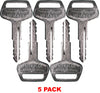 #3 (787) Komatsu Common Key Replacement *5 Pack*