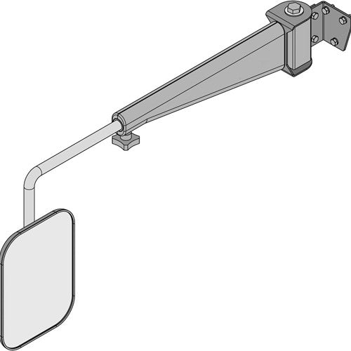 Case IH 5100-5200 Series Maxxum, 89 Series Magnum, CX, MX, MX Series Maxxum/New Holland T8000 & TG Tractors Replacement Mirror (Left)