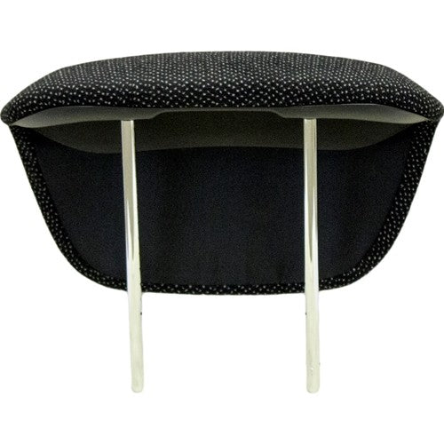 Backrest Extension Replacement - Black/Gray Cloth