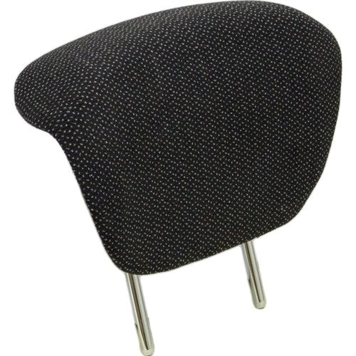 Backrest Extension Replacement - Black/Gray Cloth