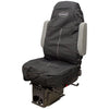 High-Back Truck Replacement Seat/Backrest Cover Kit - Black