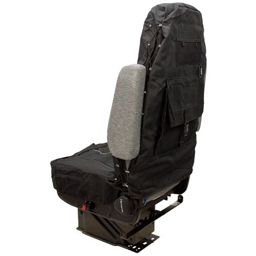 High-Back Truck Replacement Seat/Backrest Cover Kit - Black
