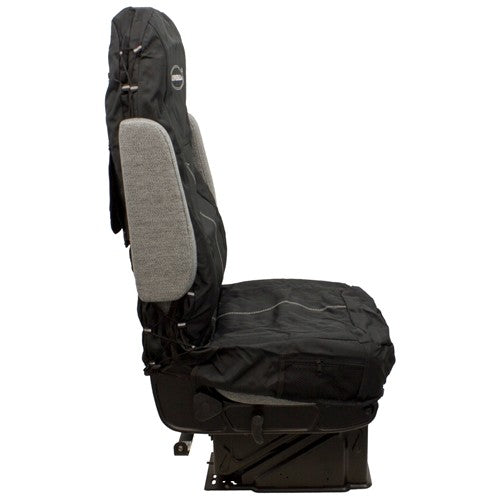 High-Back Truck Replacement Seat/Backrest Cover Kit - Black