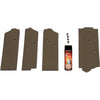 John Deere 55/55 Utility Series Tractor Replacement Corner Post Kit - Multi-Brown Cloth