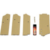 John Deere 60 Series Tractor Replacement Corner Post Kit - Sailcloth Tan Cloth