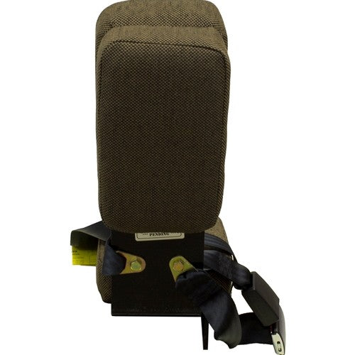 John Deere Tractor/Combine/Cotton Picker Sound-Gard™ Replacement Instructional Seat - Fits Various Models - Brown Cloth