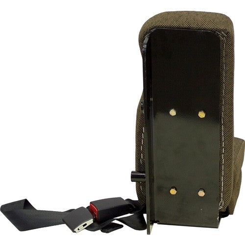 John Deere Tractor/Combine/Cotton Picker Sound-Gard™ Replacement Instructional Seat - Fits Various Models - Brown Cloth