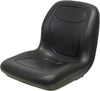 Club Car XRT1550 Utility Vehicle Replacement Bucket Seat - Black Vinyl