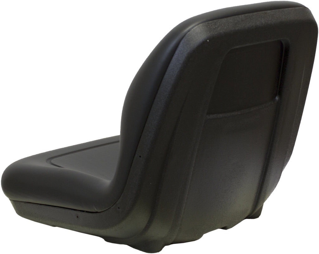 Terramite TSS38 Sweeper Replacement Bucket Seat Black Vinyl Tornado