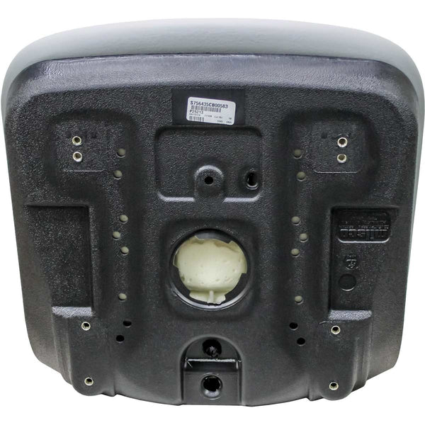 Woods Lawn Mower Replacement Bucket Seat - Fits Various Models - Gray Vinyl