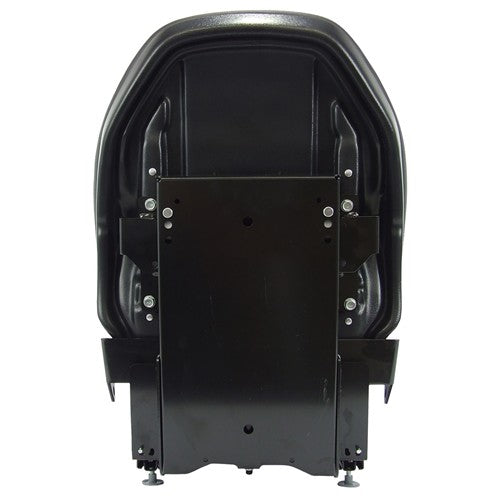 Kubota Lawn Mower Replacement Seat & Mechanical Suspension - Fits Various Models - Black Vinyl