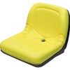 Motrec E330 Utility Vehicle Replacement Bucket Seat - Yellow Vinyl