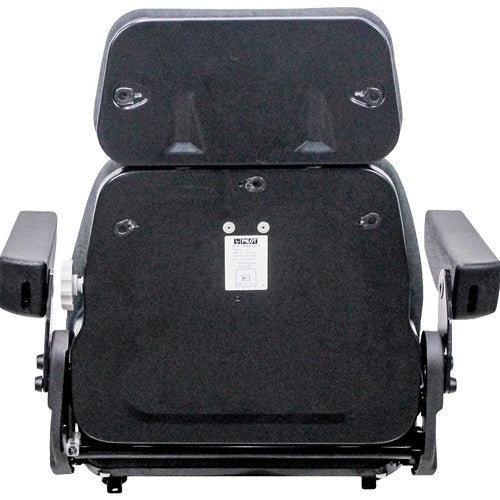 Case IH 71-89 Series Magnum and Steiger 9100-9300 Series Tractor Replacement Seat Assembly - Fits Various Models - Gray Cloth