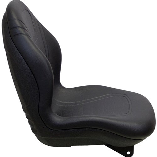 Ford/New Holland Boomer, T, TC, TZ Workmaster Series Tractor Replacement Bucket Seat Kit - Fits Various Models - Black Vinyl