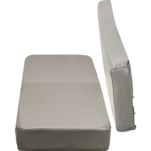 Kawasaki Mule Trans 4x4 3010 (2007 & Prior/2008)/4010 (2009-2013) Replacement Bench Seat Kit - Fits Various Models - Gray Vinyl