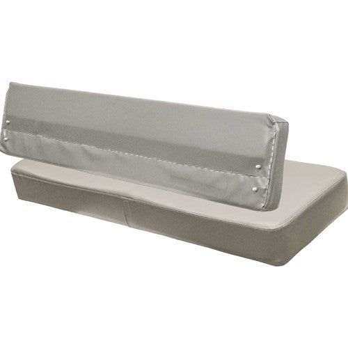 Kawasaki Mule Trans 4x4 3010 (2007 & Prior/2008)/4010 (2009-2013) Replacement Bench Seat Kit - Fits Various Models - Gray Vinyl