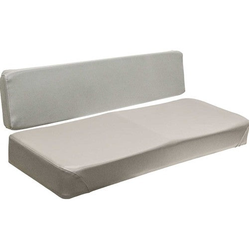 Kawasaki Mule Trans 4x4 3010 (2007 & Prior/2008)/4010 (2009-2013) Replacement Bench Seat Kit - Fits Various Models - Gray Vinyl