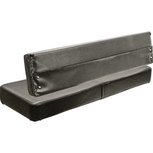 Kawasaki Mule Trans 4x4 3010 (2007 & Prior/2008)/4010 (2009-2013) Replacement Bench Seat Kit - Fits Various Models - Black Vinyl