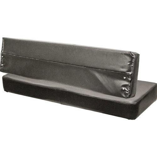Kawasaki Mule Trans 4x4 3010 (2007 & Prior/2008)/4010 (2009-2013) Replacement Bench Seat Kit - Fits Various Models - Black Vinyl