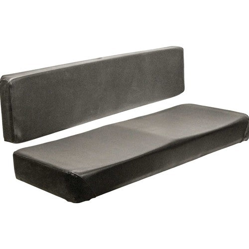 Kawasaki Mule Trans 4x4 3010 (2007 & Prior/2008)/4010 (2009-2013) Replacement Bench Seat Kit - Fits Various Models - Black Vinyl