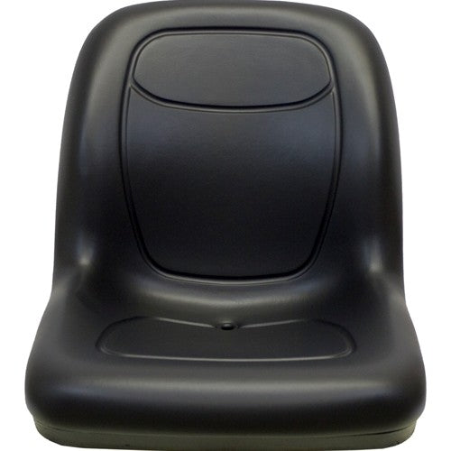 Kubota L185-L2350 Series Compact Tractor Replacement Bucket Seat Kit - Fits Various Models - Black Vinyl