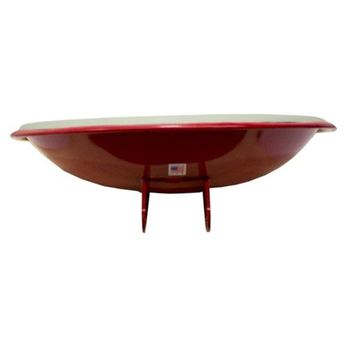 International Harvester Farmall Tractor Replacement Seat (Rail Mount) - Fits Various Models - Silver Canvas