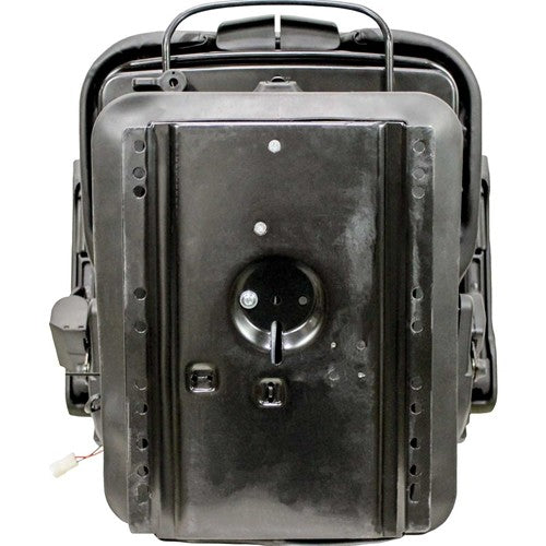 Multiple Application Seat & Air Suspension - Red/Black Matrix Cloth w/Vinyl Edges