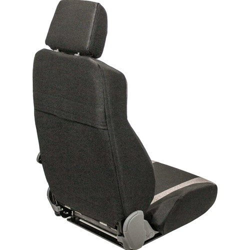 Caterpillar Excavator/Material Handler Replacement Seat Top Assembly - Fits Various Models - Multi-Gray Cloth