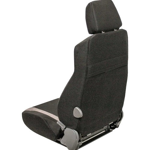 Caterpillar Forestry Log Loader Replacement Seat Top Assembly - Fits Various Models - Multi-Gray Cloth