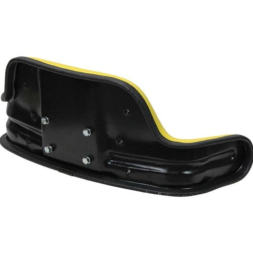 Wraparound Backrest Cushion For Utility Suspension Seat - Yellow Vinyl