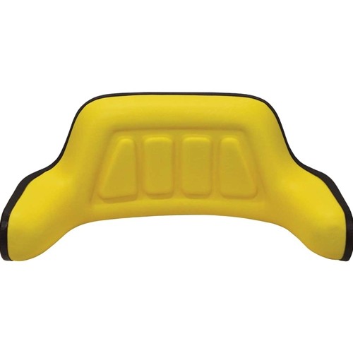 Wraparound Backrest Cushion For Utility Suspension Seat - Yellow Vinyl