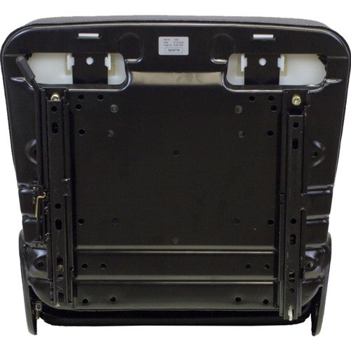 Multiple Application Seat & Semi-Suspension - Black Vinyl