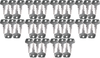 #9 (S450) Case/Linkbelt Replacement Key *50 Pack*