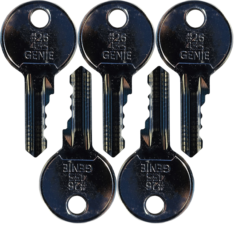 26 (455) Genie/Skytrak/Terex Replacement Key *5 Pack* | Tornado 26 (455) Genie/Skytrak/Terex Replacement Key *5 Pack* | Tornado