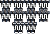 #27 (9901) Newer JLG Replacement Key *50 Pack*