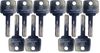 #41 (11039228) Volvo/Clark Michigan Laser Cut Replacement Key *10 Pack*