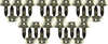#52 (53630) Kubota/Thomas/Vermeer/Wacker Replacement Key *25 Pack*