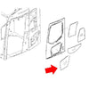 Komatsu 22B-54-27151 Excavator LH Lower Door Window Replacement Cab Glass