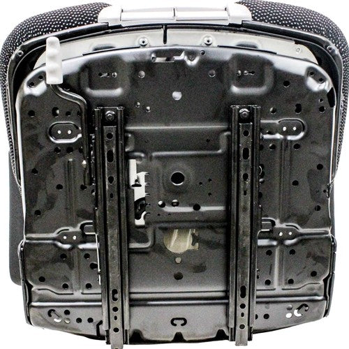 New Holland Wheel Loader Replacement Seat Assembly - Fits Various Models - Black/Gray Cloth