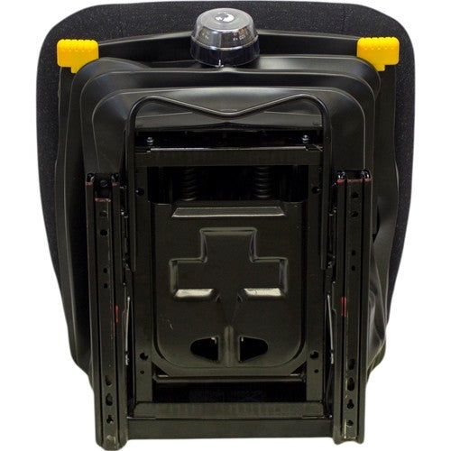Daewoo Excavator Replacement Seat & Mechanical Suspension - Fits Various Models - Black Cloth