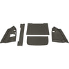 Massey Ferguson 2705 Series Tractor Replacement Lower Cab Foam Kit - Black Vinyl