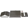 John Deere Hiniker Series Tractor Replacement Lower Cab Foam Kit - Basketweave Black