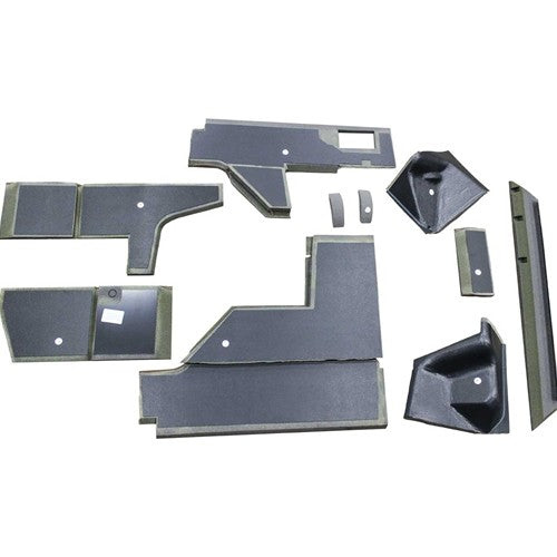 John Deere 50 Series Tractor Replacement Quick Fit Lower Cab Kit - Brindle Brown Vinyl