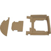 John Deere Utility European Series Tractor Complete Replacement Headliner Kit (With Hatch) - Brindle Brown