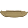 John Deere 9400 Series Combine/664-1074 RoGator Replacement Headliner Front Panel With Visor - Camel Hair Tan Cloth