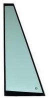 Caterpillar 1641069 Loader/Backhoe RH Rear Window Replacement Cab Glass