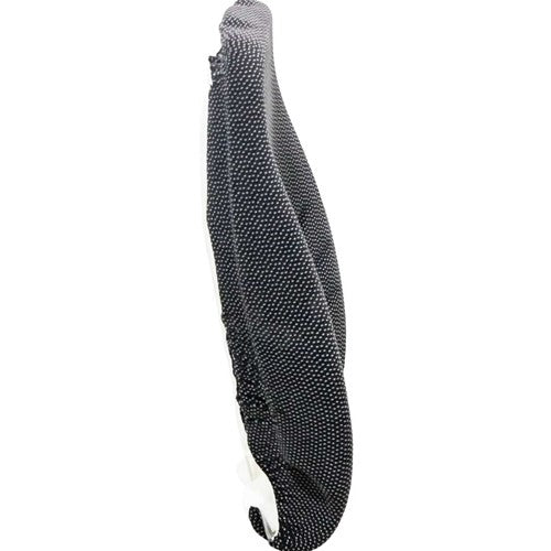 Backrest Cushion - Black/Gray Matrix Fabric